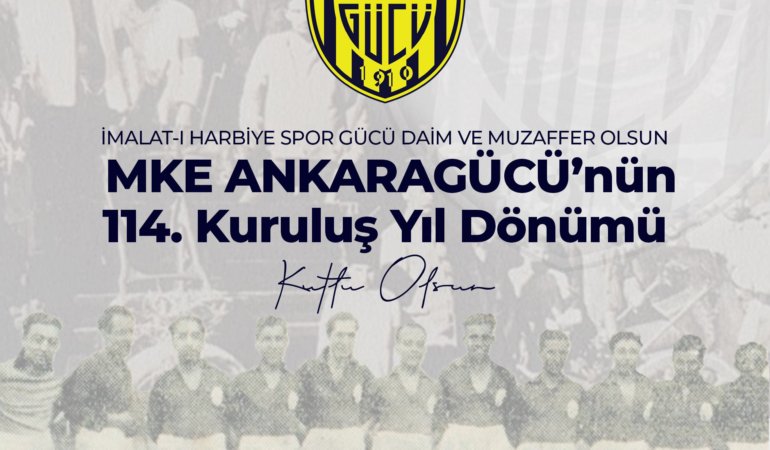 Gençlerbirliği’nden Ankaragücü’ne 114. Yıl Kutlaması