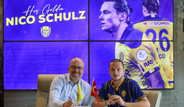 Ankaragücü, Nico Schulz ile 2 Yıllık Sözleşme İmzaladı