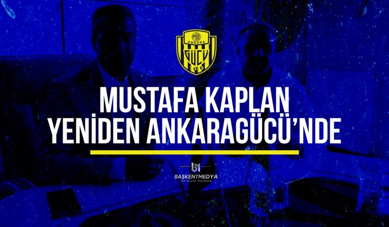 Mustafa Kaplan, Ankaragücü’nün Yeni Teknik Direktörü Oldu