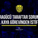 yücel kaya istifa ankaragücü